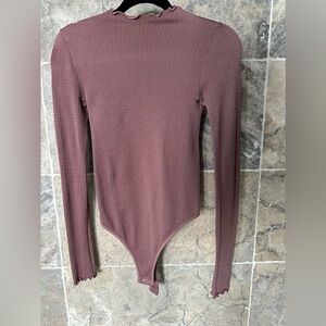 INTIMATELY FREE PEOPLE Ladies Women’s Size Small Pink Knit Body Suit